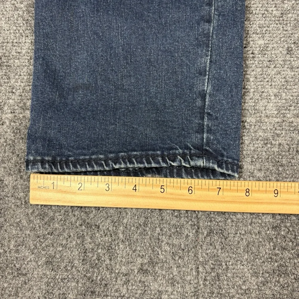 True Religion Jeans Men 40 Blue Geno Relaxed Slim Flap Pockets Denim Pants 40X33